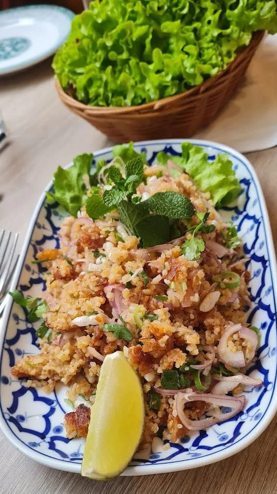 Salade Au Riz Croustillant